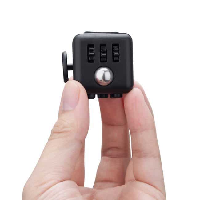 Fidget cube (svart) anti-stress