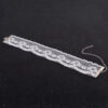 Trendigt Halsband Choker Minimalistic Casual Spets Vit