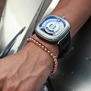 Elegant Och Stilrent Armband Lux Macrame Kopparkulor (roséguld)