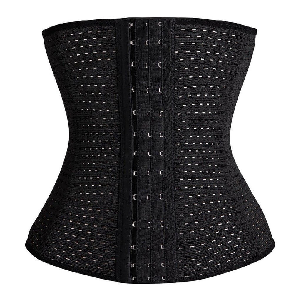 Waist trainer/shaper korsett ryggstöd för bättre hållning (l)