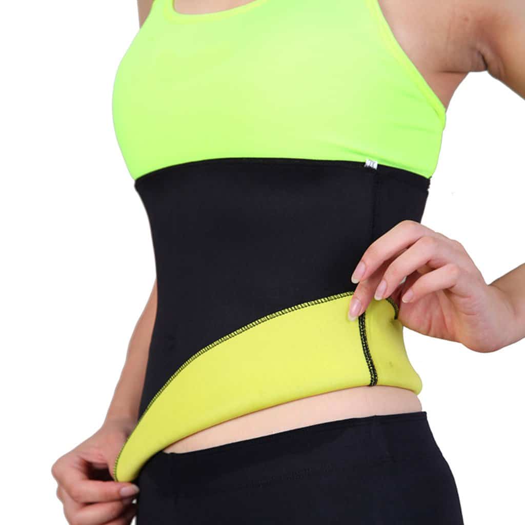 Waist trainer/shapewear stretch ryggstöd för bättre hållning (s)