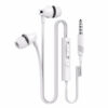 Langsdom Jv23 In-ear Hörlurar Mikrofon Volymkontroll (vit)
