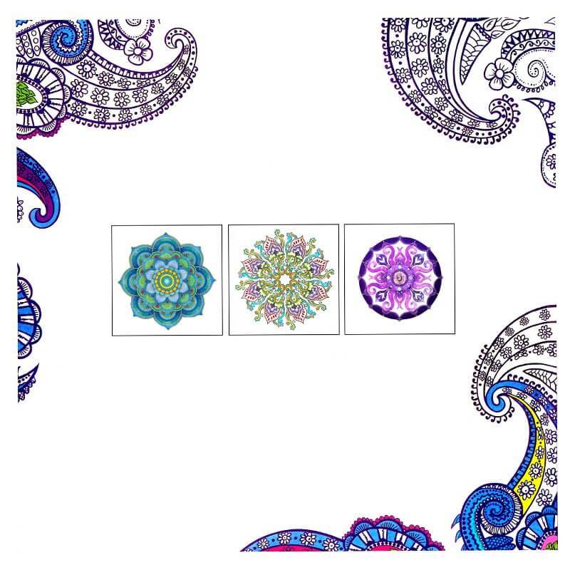 Målarbok för vuxna - zen mandalas mindfulness