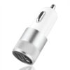 Universal billaddare med dubbla usb 3. 1a guld mobilladdare bil