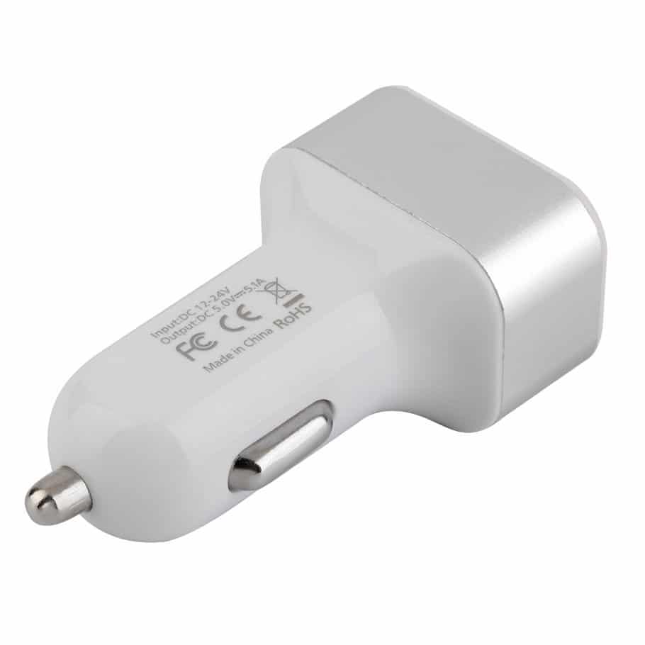 Universal billaddare med 3st usb 5. 1a mobilladdare bil