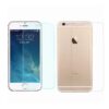 2-pack iphone 8 hd skärmskydd + skyddsfilm för baksida