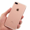 Iphone 8 plus skyddsfilm för baksida kolfiber vinyl skin