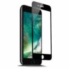 Iphone 8 Plus Hd Skärmskydd Kolfiber Härdat Glas Svart