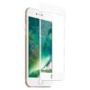 Iphone 7/8 Plus Hd Skärmskydd Kolfiber  Härdat Glas (vit)