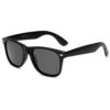 Retro Wayfarer Solglasögon Mattsvart