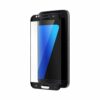 Samsung Galaxy S7 Skärmskydd Kolfiber  Härdat Glas (svart)