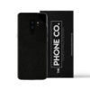 Galaxy S9 Plus Skinn Läder Vinyl Skin Wrap Baksida