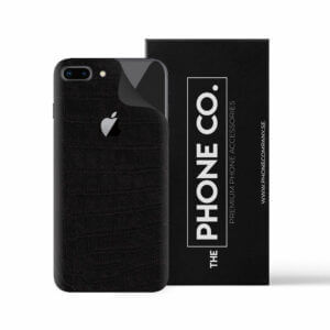 Iphone 7 8 krokodilskinn vinyl skin wrap baksida