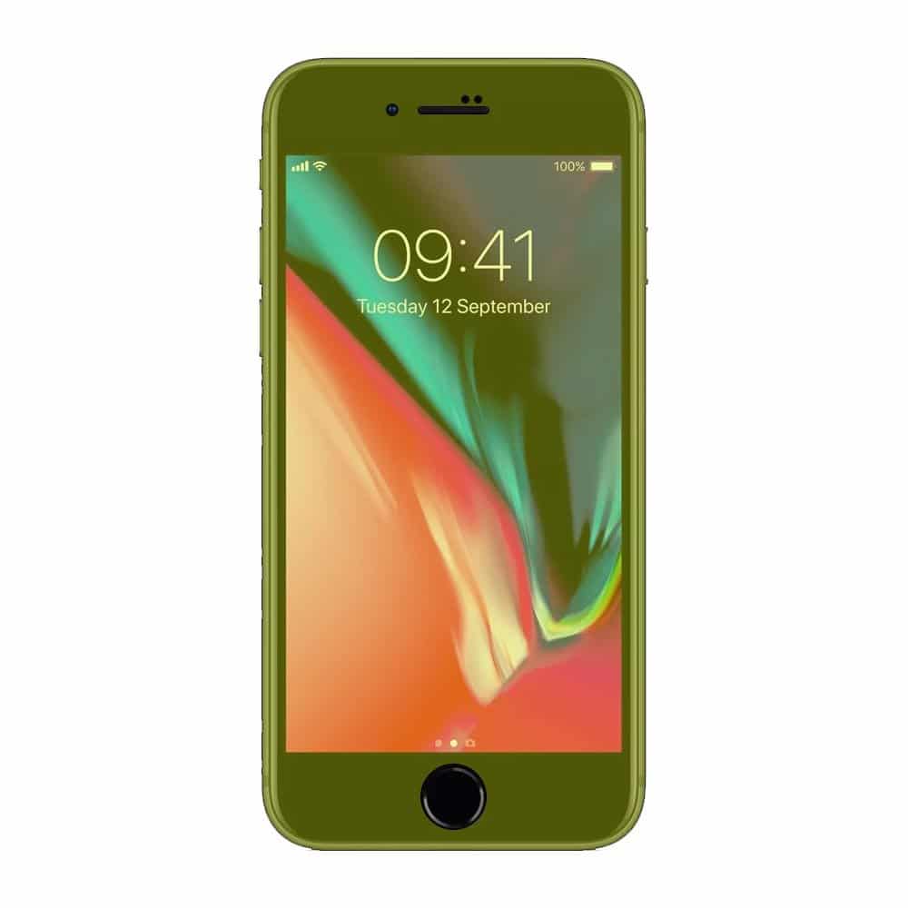 Heltäckande iphone 7 plus skärmskydd nanoedge skyddsplast
