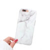Iphone 7 8 Mobilskal Vit Marmor White Marble