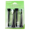 4-pack philips sonicare hx6064 kompatibla tandborsthuvud svart