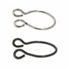 2-pack fake piercing läpp näsring septum läppring guld svart