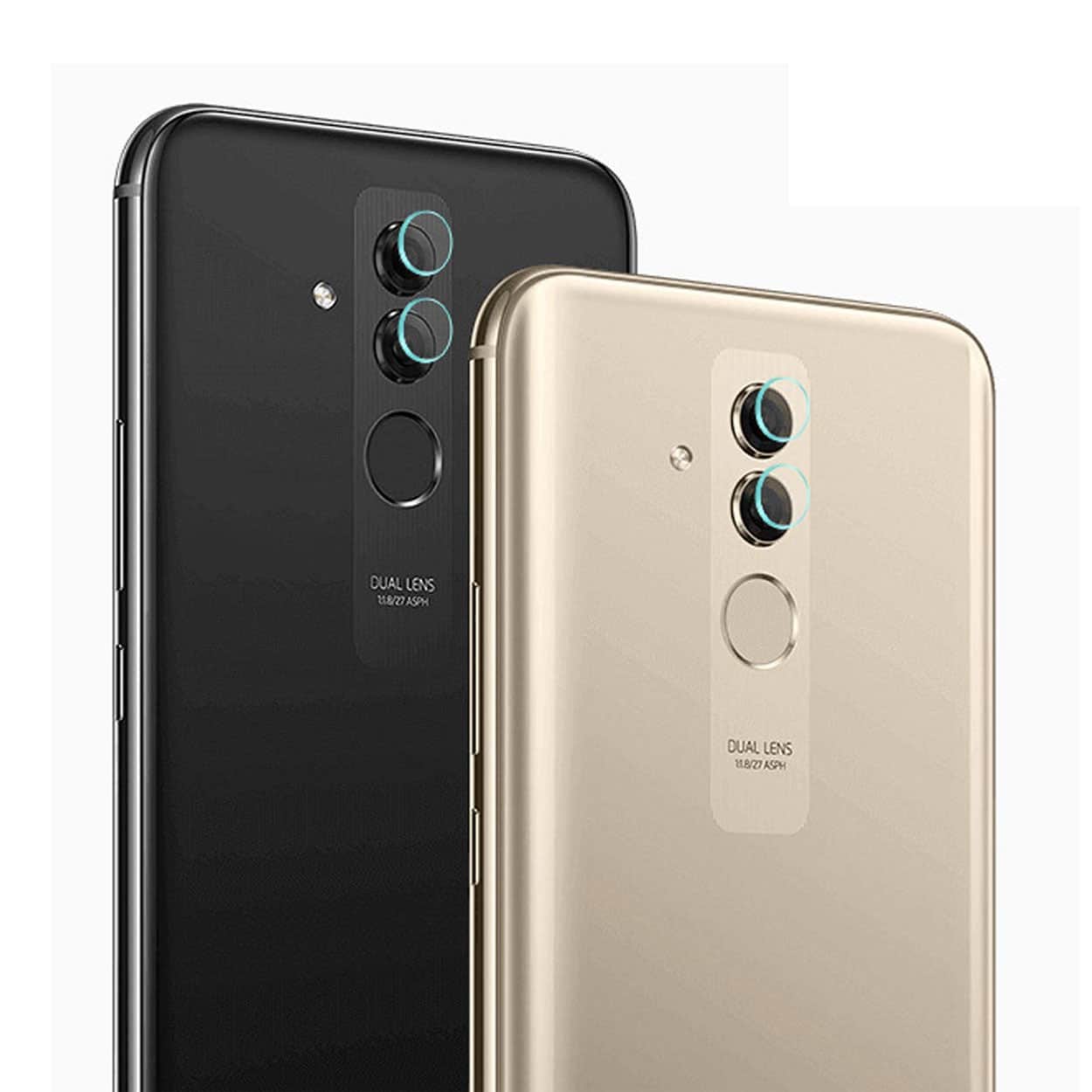 2-pack huawei mate 20 lite skydd för kamera linsskydd kameralins