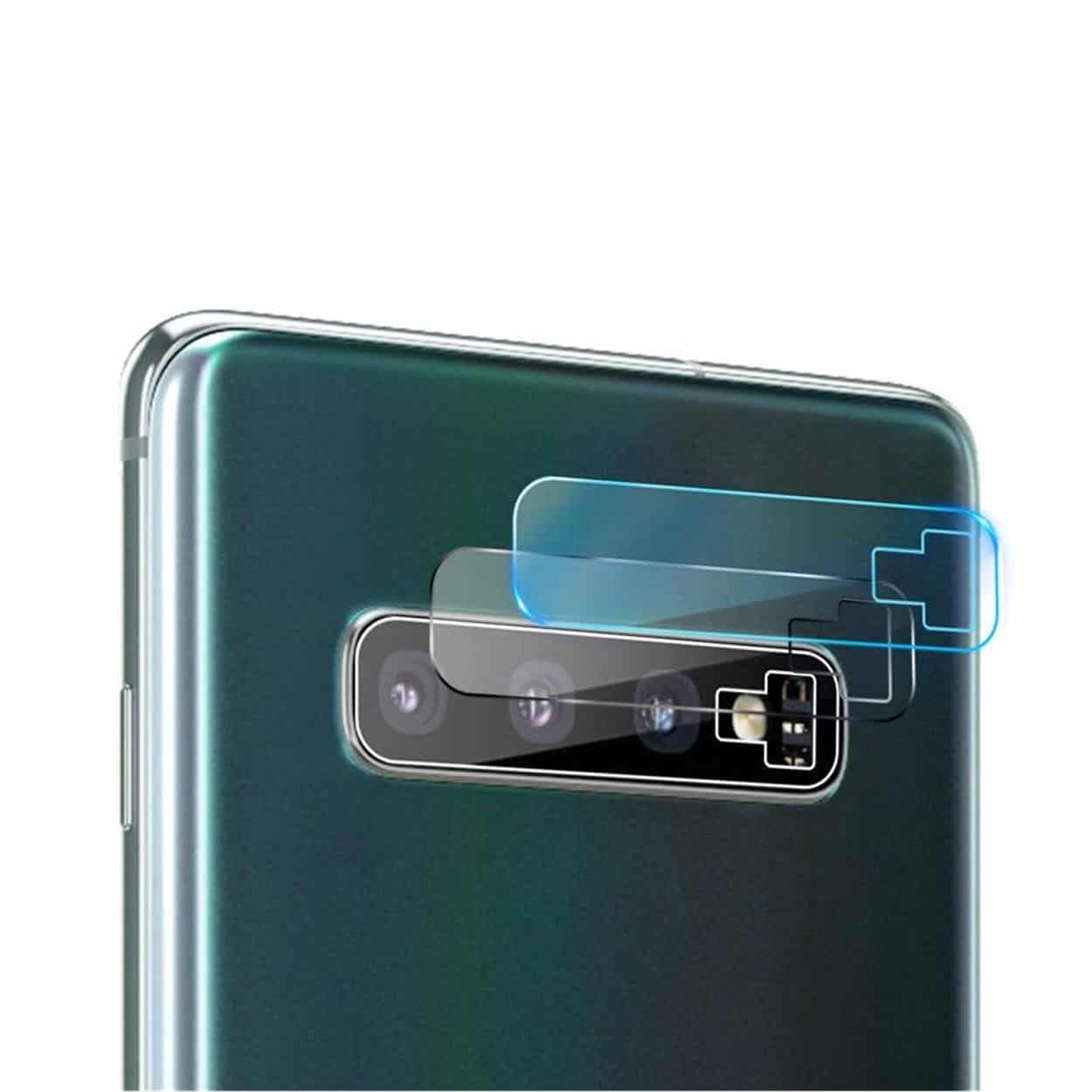 2-pack galaxy s10 plus skydd för kamera linsskydd kameralins