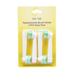 4-pack Oral-b 3d White Eb-18a Kompatibla Tandborsthuvud