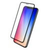 Iphone xs max hd 3d skärmskydd härdat glas kolfiber