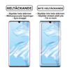 Heltäckande huawei p30 pro skärmskydd nanoedge skyddsplast