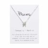 Gåvohalsband Stjärntecken Fiskarna Pisces Halsband