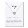 Gåvohalsband Stjärntecken Jungfrun Virgo Halsband