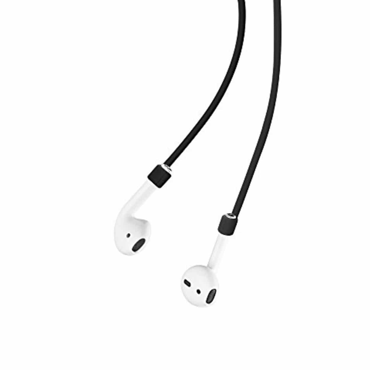 Svart airpods 1/2/pro strap halsrem snöre hänga runt halsen