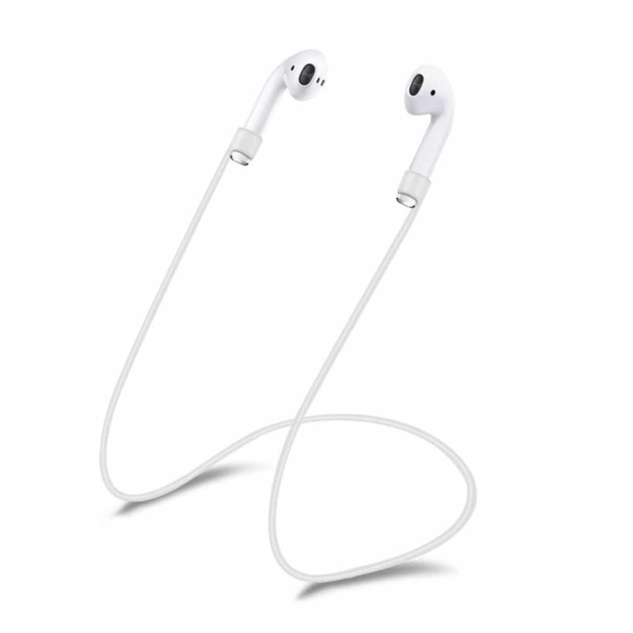 Vit airpods 1/2/pro strap halsrem snöre hänga runt halsen