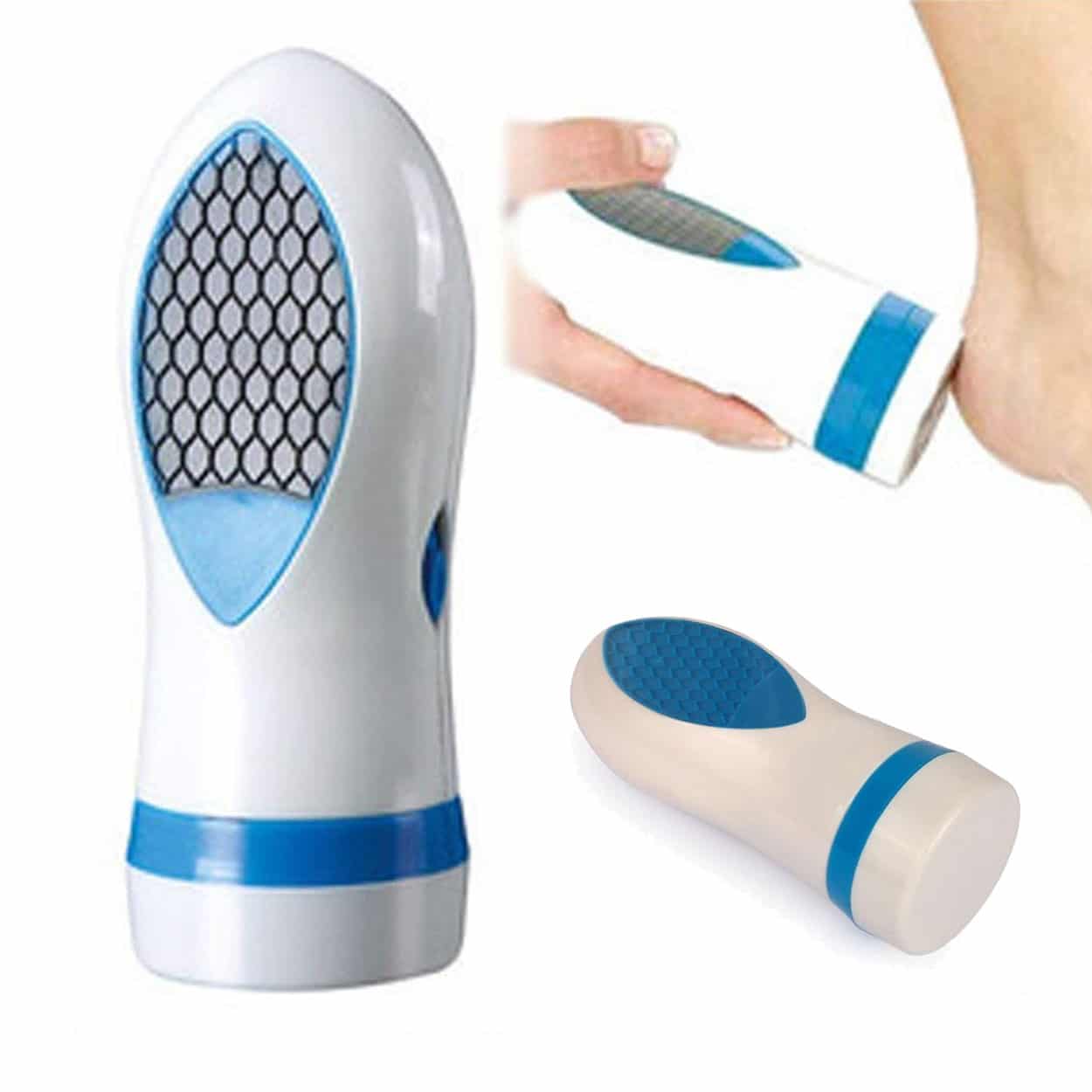 Pedispin exfolierande elektronisk fotfil för lena mjuka fötter