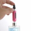 Svart resebehållare för parfym 5ml enkel påfyllning parfymflaska
