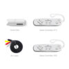 Retro spelkonsol tv multiplayer trådlösa kontroller med 600 spel