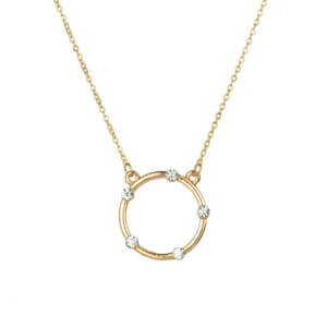 Gåvohalsband i love mom mamma mor mors dag halsband guld