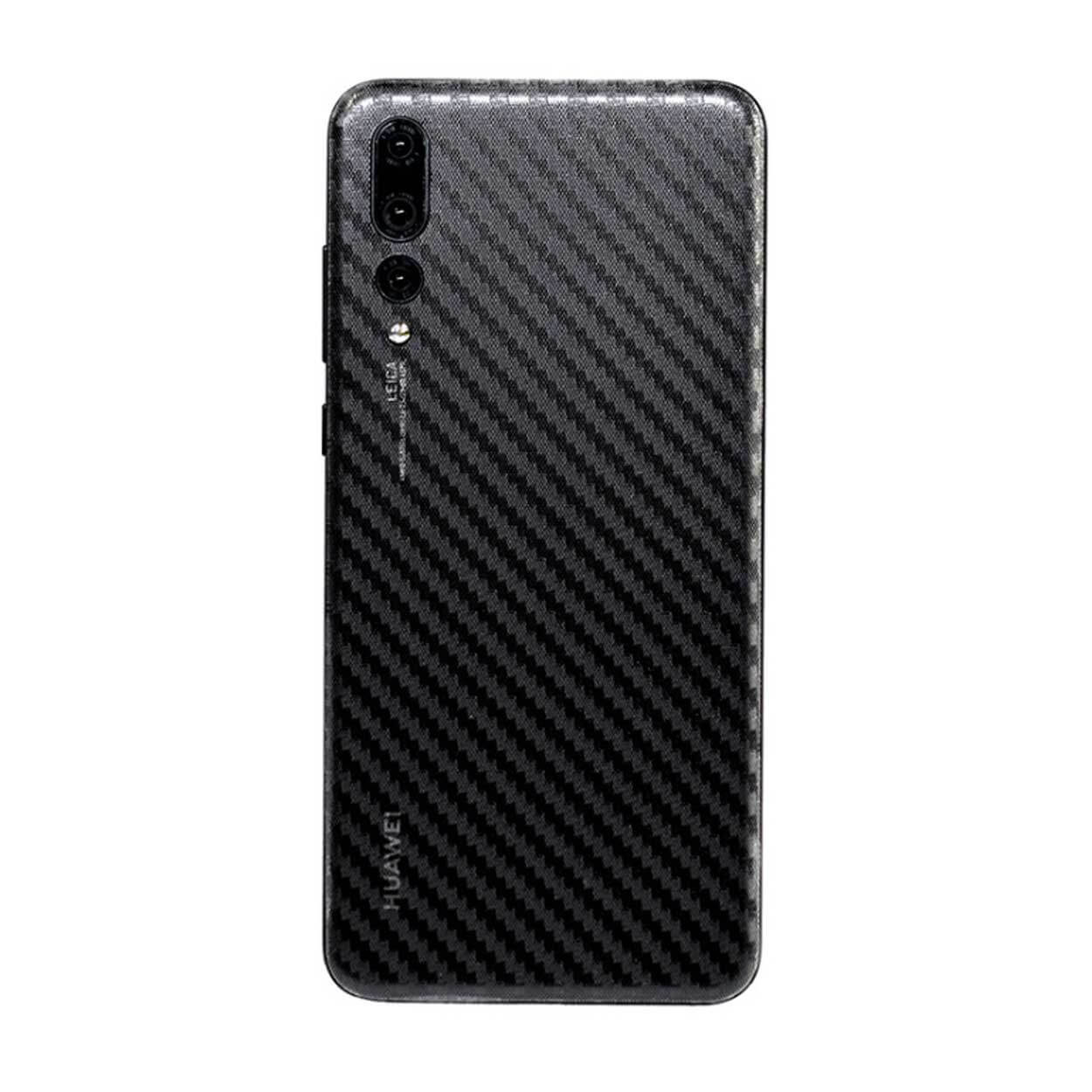 Huawei p20 pro kolfiber vinyl skin dekal skyddsfilm carbon