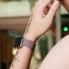 Apple watch armband 38/40/41 milanesisk loop - roséguld