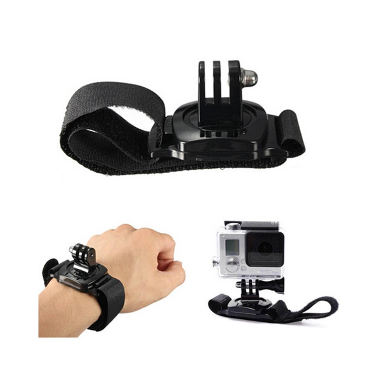 Universalt armband gopro actionkamera kamera handledsstöd