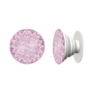 Mobilknapp Rosa Aztec Knapp Grepp Hållare Ställ För Mobiltelefon