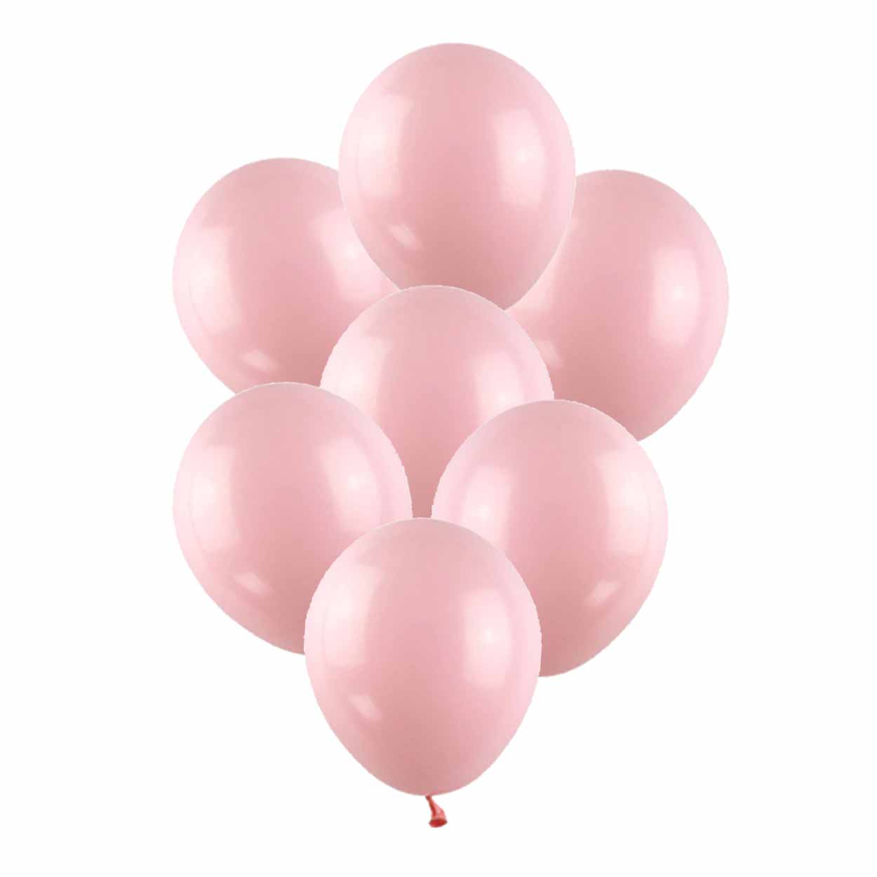 100-pack rosa ballonger 26cm latex fest födelsedag