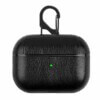 Brunt apple airpods pro väska fodral skyddsfodral skinn läder