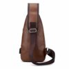 Axelväska herr axelremsväska cross body väska skinn läder