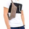 Midjeväska magväska med stöldskydd axelväska cross body