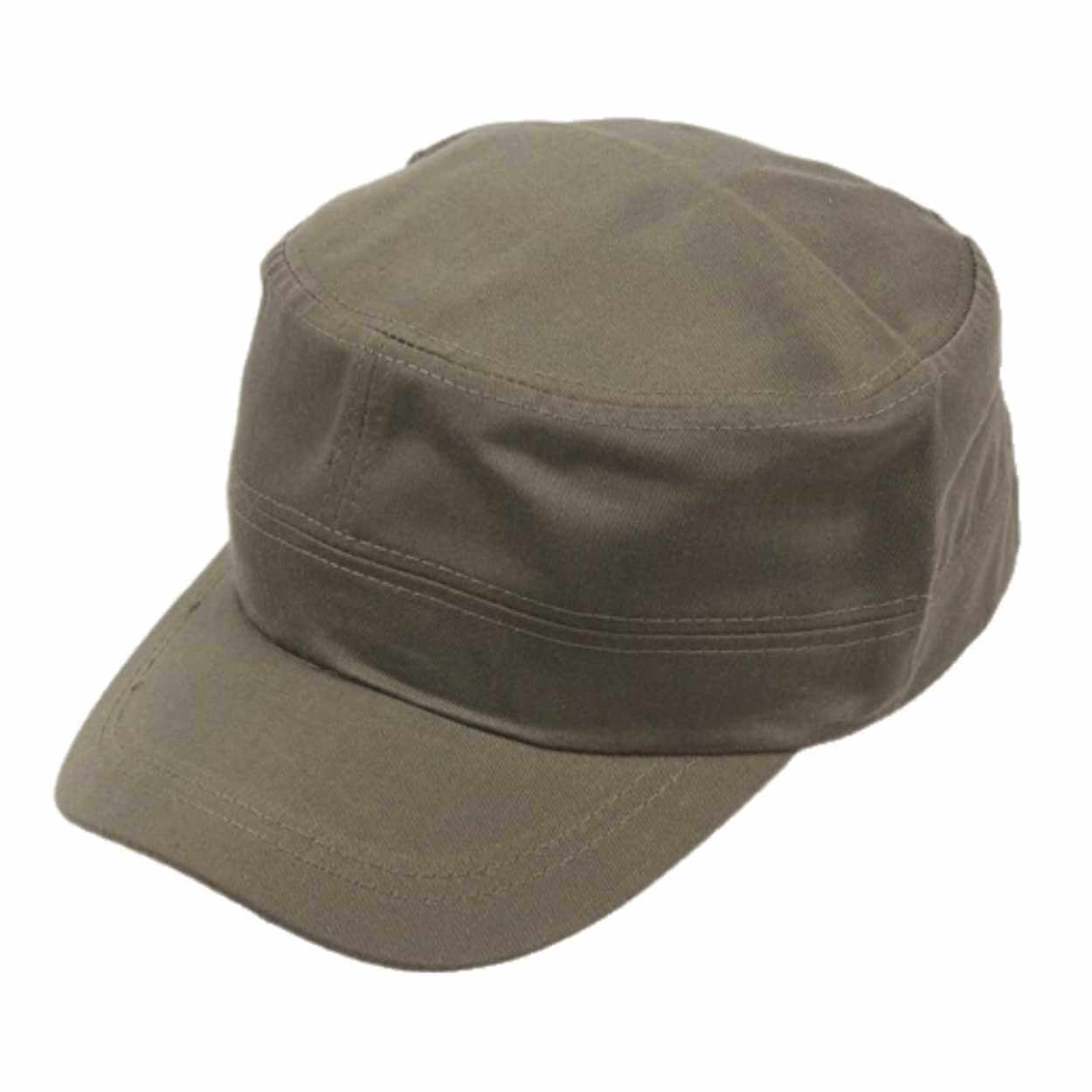 Grön army keps - platt armekeps militärkeps