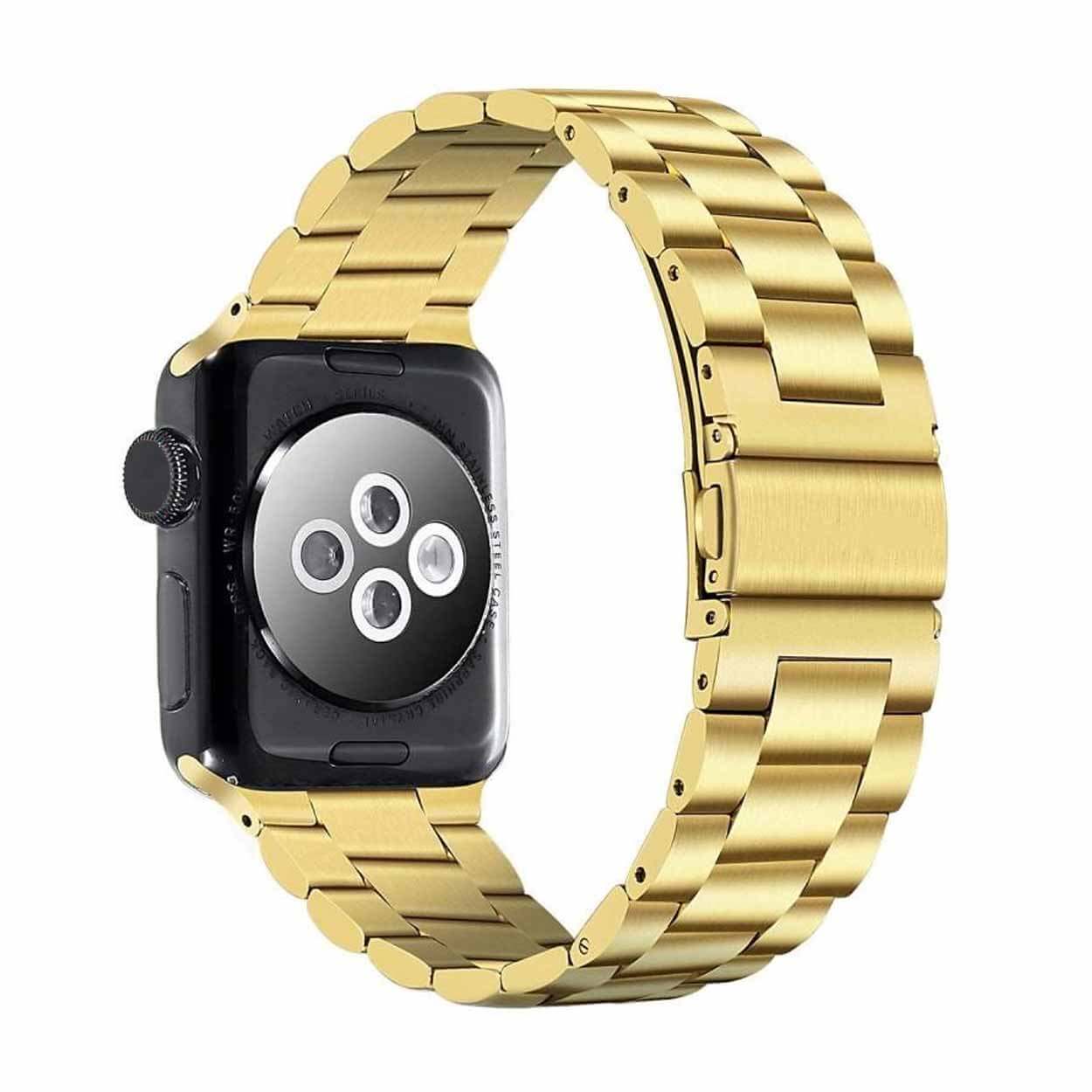Apple watch 38/40 länkarmband metall - guld