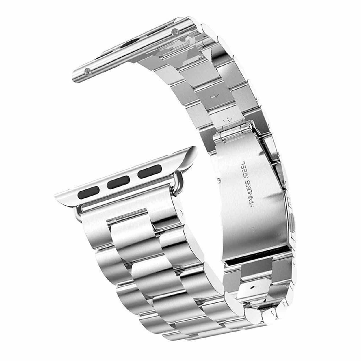 Apple watch 38/40 länkarmband metall - silver
