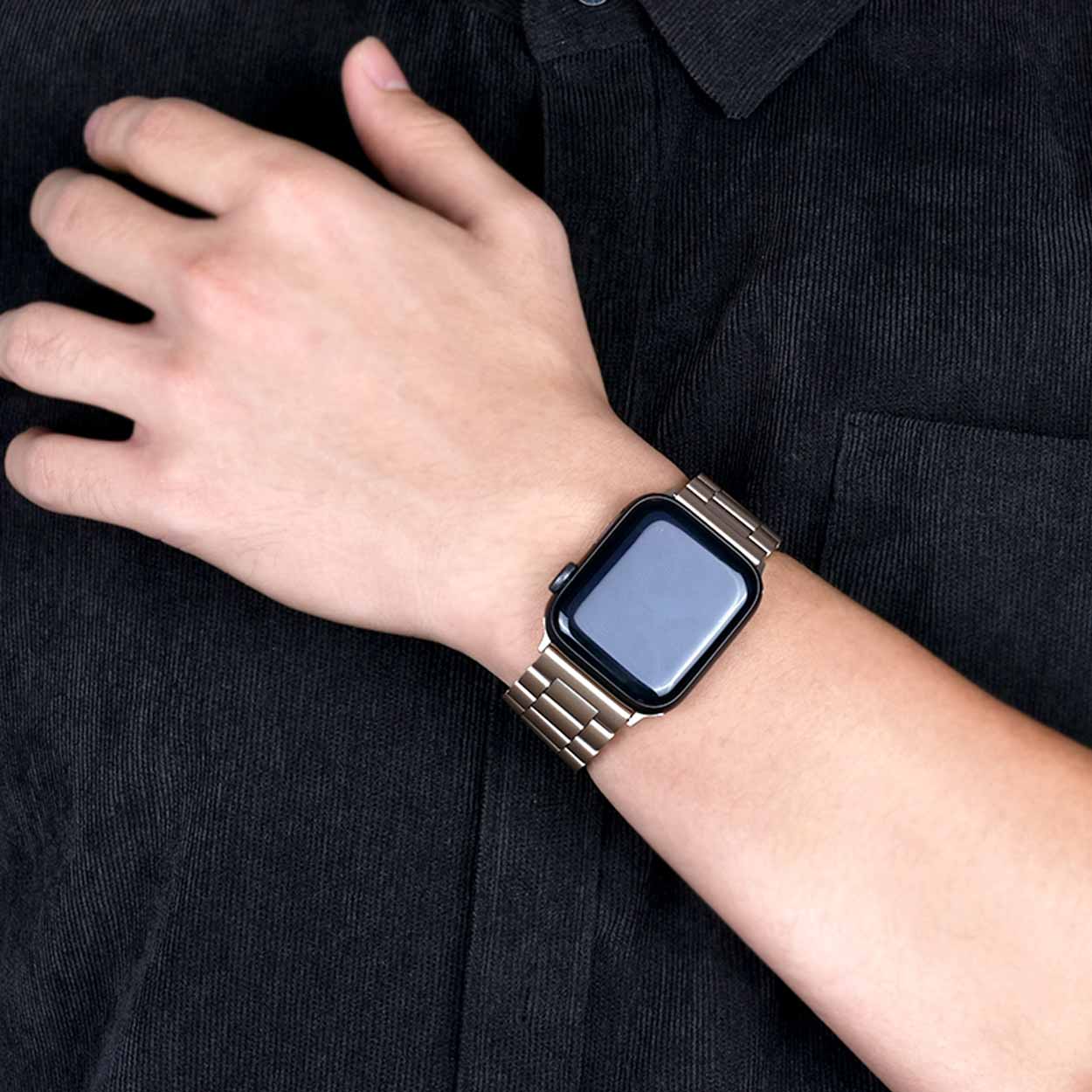 Apple watch 38/40 länkarmband metall - silver