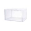 3-pack genomskinlig skolåda skoförvaring skor sneakers display