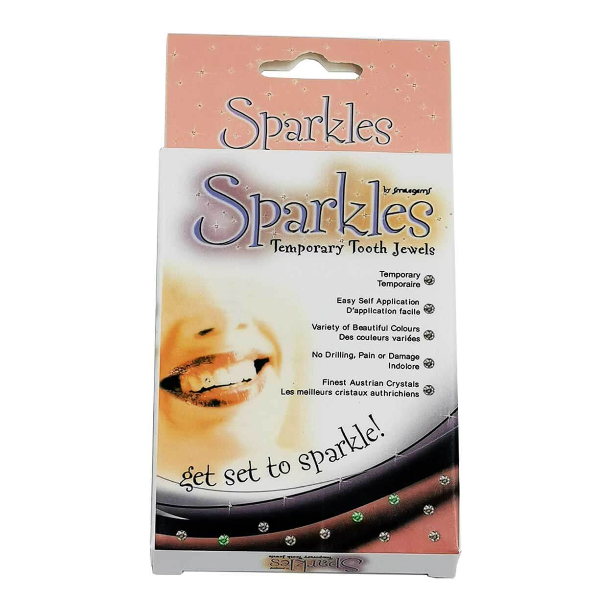 5-pack temporärt tandsmycke kristall