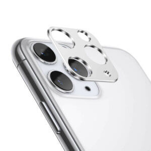 Iphone 11 Pro/pro Max Linsskydd Skydd För Kameralins Silver