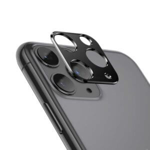 Iphone 11 Pro/pro Max Linsskydd Skydd För Kameralins Svart